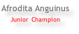 Afrodita Anguinus Junior Champion