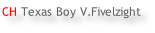 CH Texas Boy V.Fivelzight